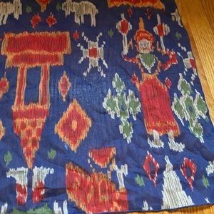 Vintage Asian Indian Pattern Symphony Scarf